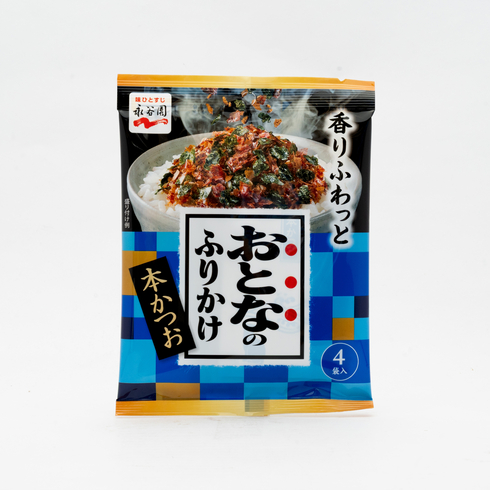 Nagatanien Assaisonnement pour riz Furikake bonite & algue Otona no Furikake 4 sachets