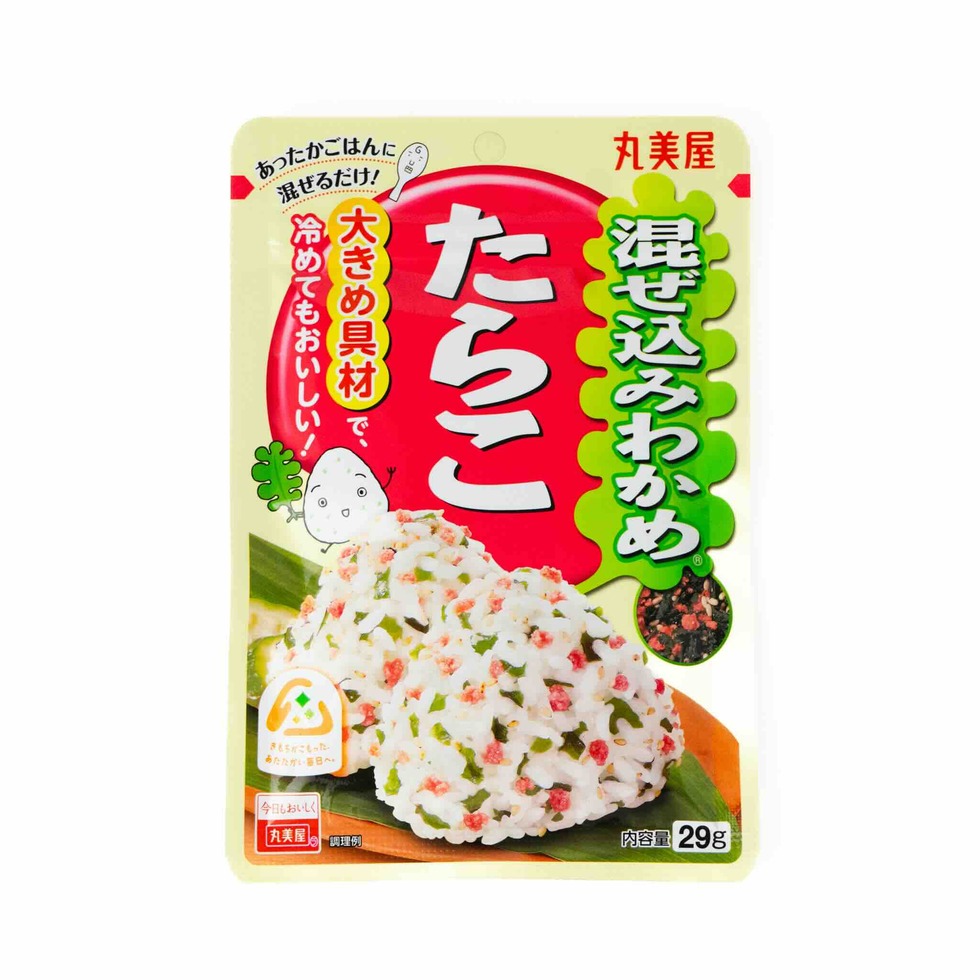 Marumiya Mélange wakame au tarako (œufs de cabillaud) 29g