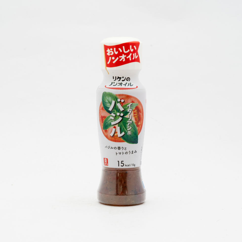 【Best Before:16/05/2026】Riken Non-Oil Italian Style Basil 190ml
