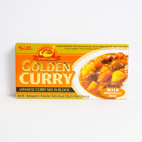 S&B ゴールデンカレー 甘口 220g (12皿分)