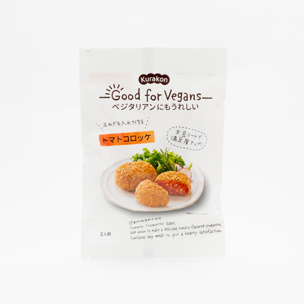 【Best Before:05/05/2026】Kurakon Vegan Tomato Croquette Mix 75g