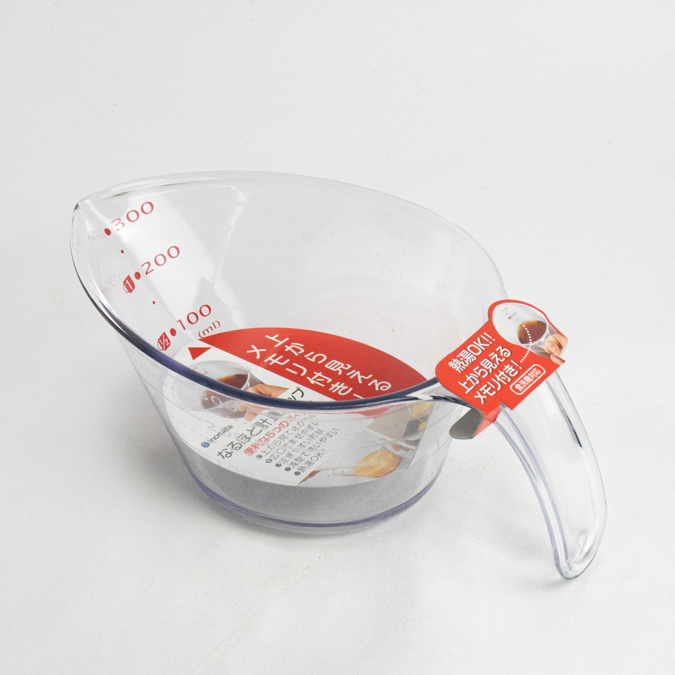 Inomata Naruhodo Top-Read Measuring Cup 300ml