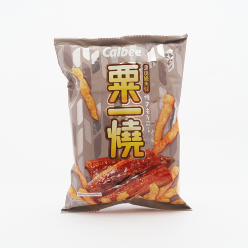 カルビー 粟一焼 焼きもろこし うなぎ蒲焼き味 80g