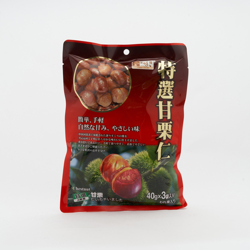 美味棧 特選 甘栗 40g×3袋入り