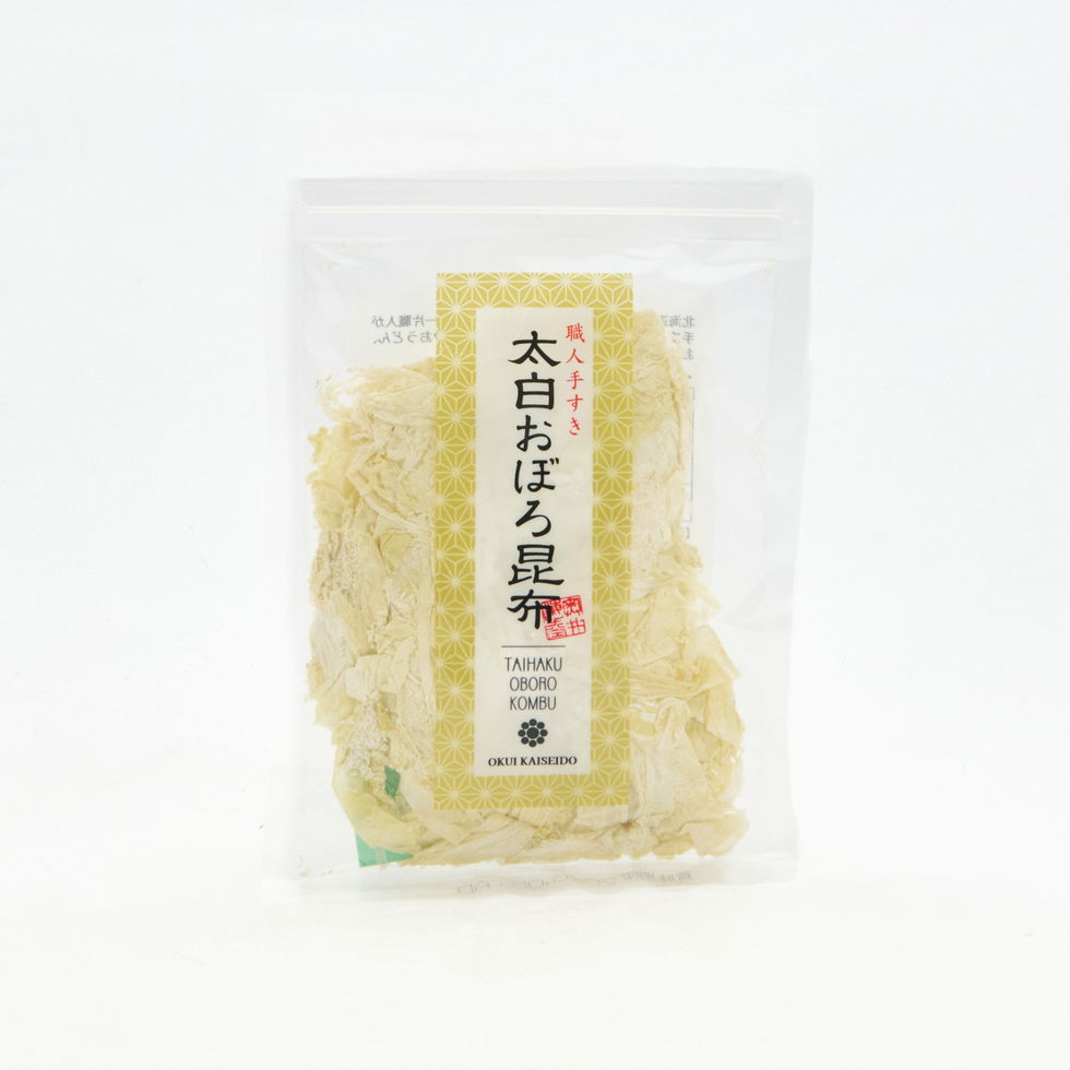 【此日期前最佳:2026年05月31日】奥井海生堂 太白薄霧昆布 15g