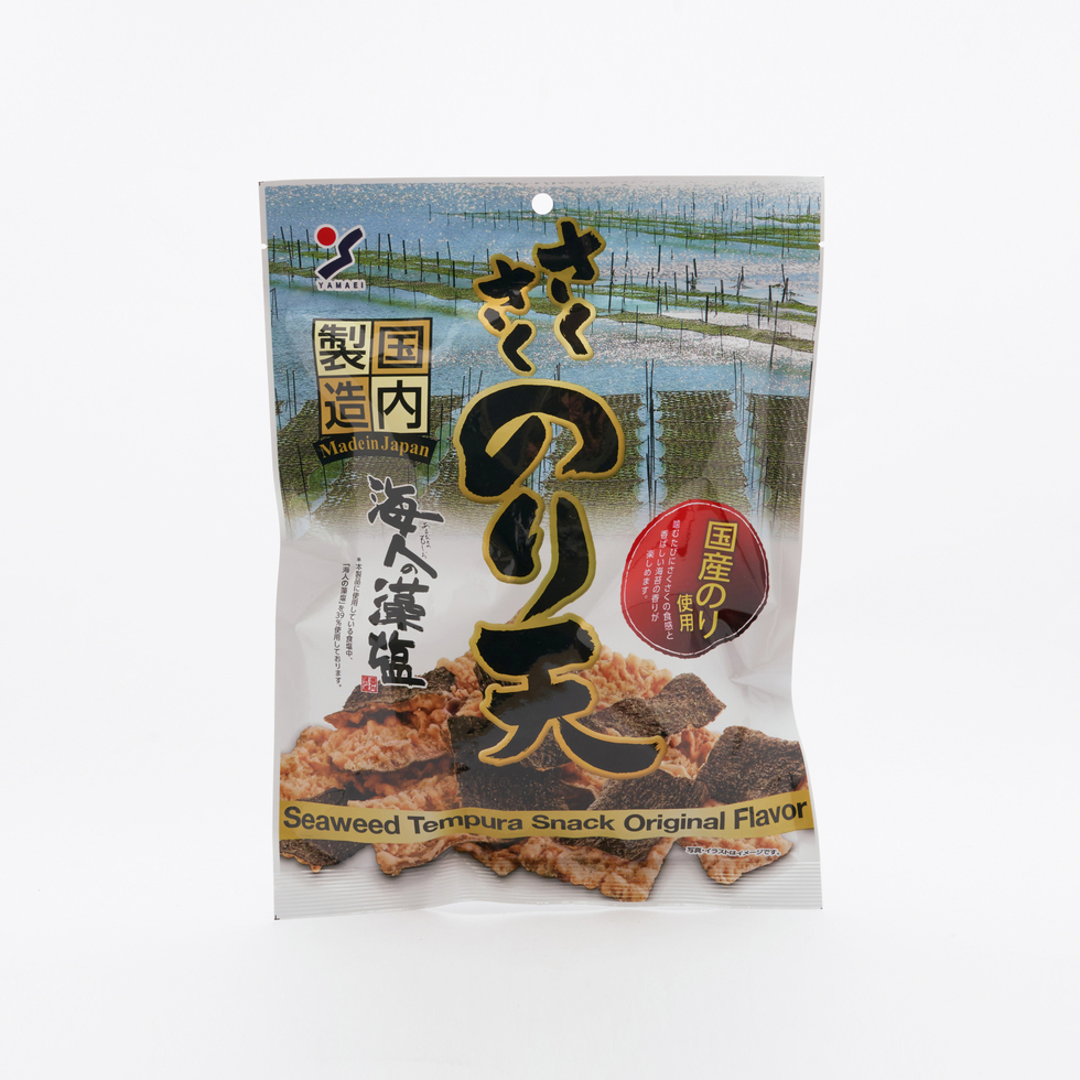 Yamaei Crispy Seaweed Tempura Snack Original 70g