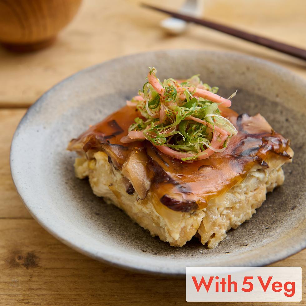 吉列煮雞腿肉（附5款蔬菜）