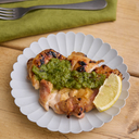 Grilled Chicken with Salt Lemon Sauce