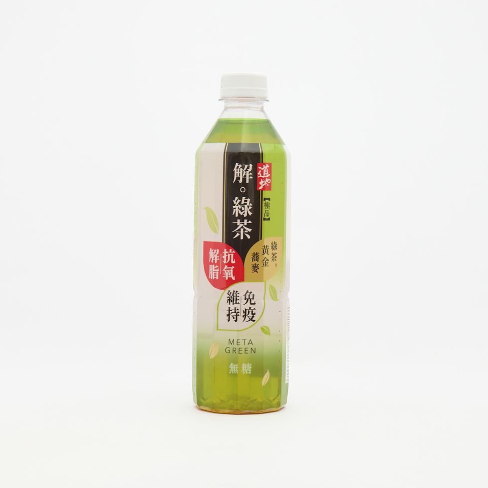 道地 極品 解・綠茶（韃靼そば入り緑茶）500ml