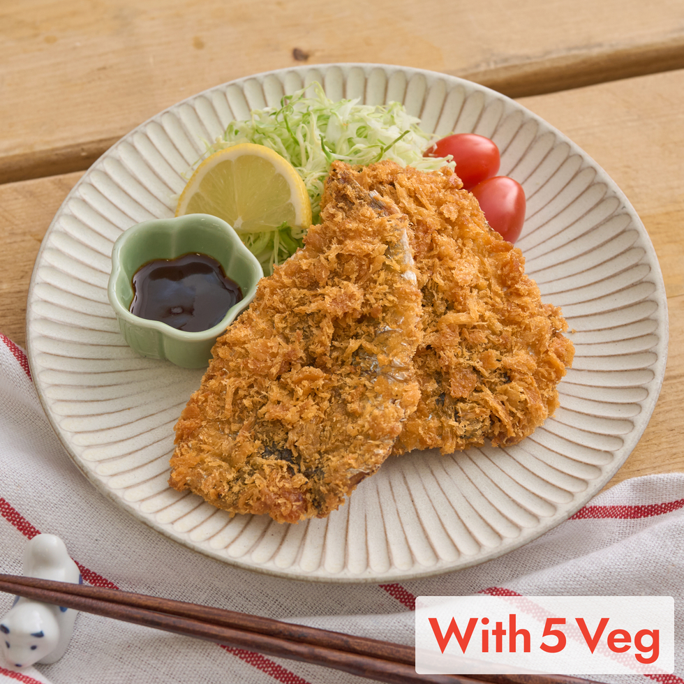 Sardine Katsu (+5 veg)