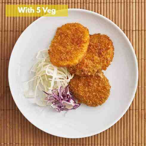 Pumpkin & Sweet Potato Croquette 2pcs (+5 veg) 