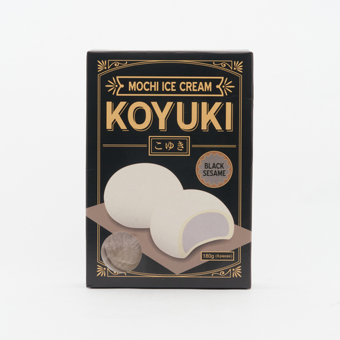 Koyuki 黑芝麻麻糬雪糕 180克（6個裝）