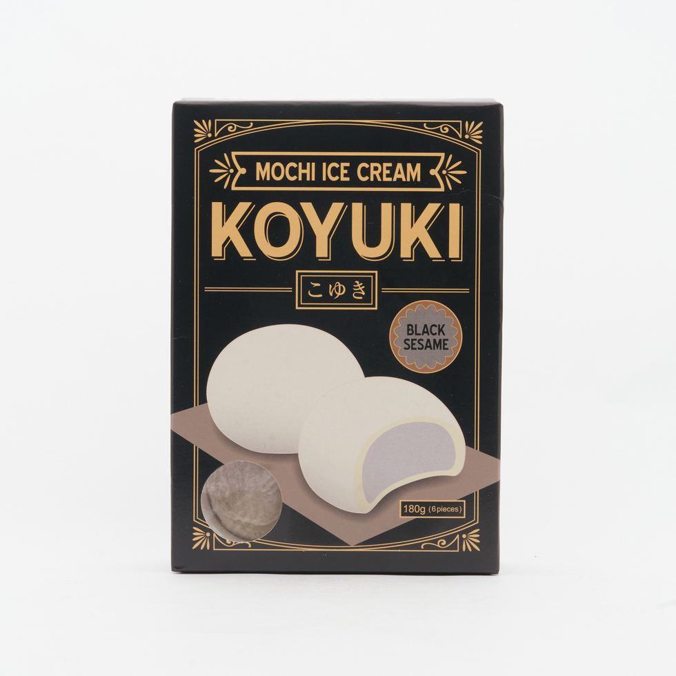 Koyuki 黑芝麻麻糬雪糕 180克（6個裝）