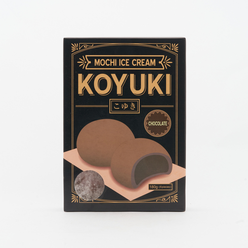 Koyuki Chocolate Mochi Ice Cream 180g (6 pieces)