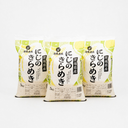 WASO 精選直送 - 茨城縣產 彩虹光輝 白米 15公斤（5公斤×3袋）