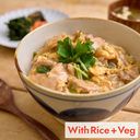 Oyakodon (Chicken & Egg Rice Bowl) 200-210g (+Rice & Veg)