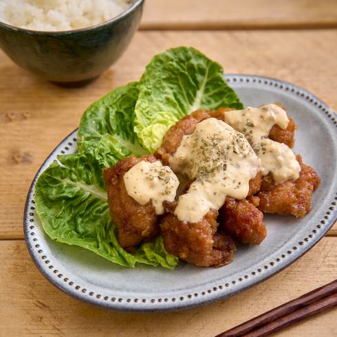 チキン南蛮と自家製タルタル 
