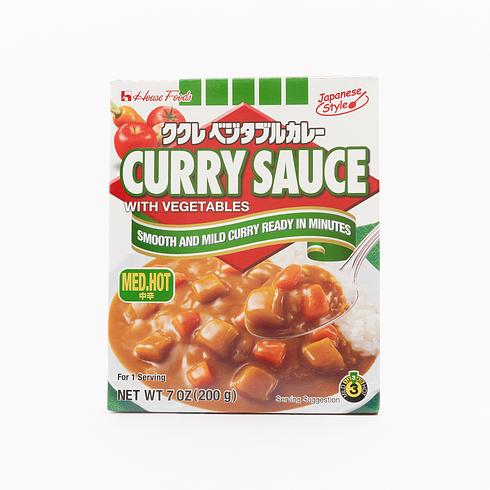 Curry de légumes instantané House Kukure Moyennement épicé 200g