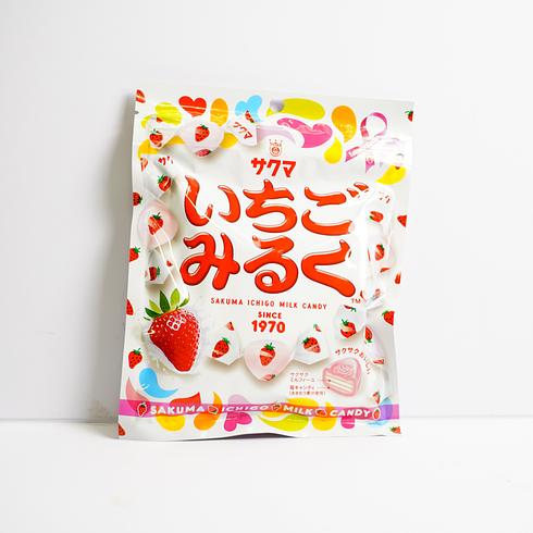 Bonbons Sakuma Ichigo au lait et à la fraise 83g