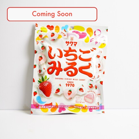 Bonbons Sakuma Ichigo au lait et à la fraise 83g