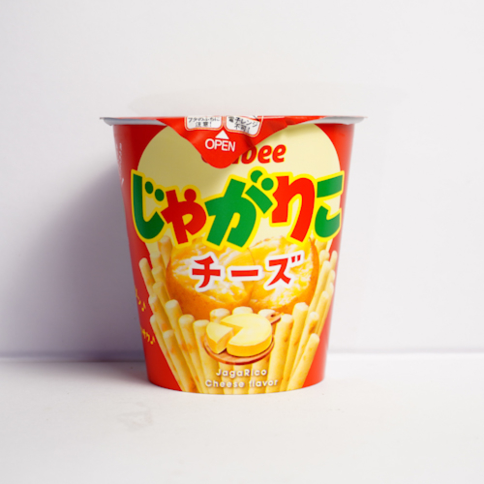 Bâtonnets de pomme de terre Calbee Jagarico au fromage 55 g