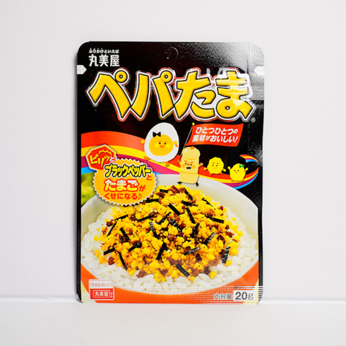 Furikake Pepa Tama au Poivre Noir et Œuf Marumiya 20g