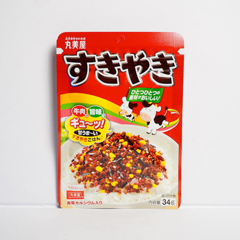 Marumiya Furikake au Goût de Sukiyaki 34g