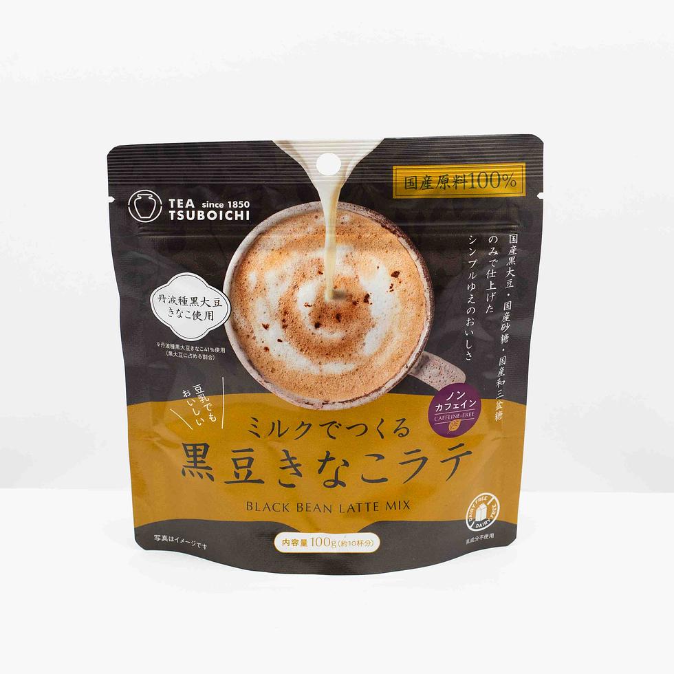 豆乳でもおいしい ミルクでつくる黒豆きなこラテ 100g