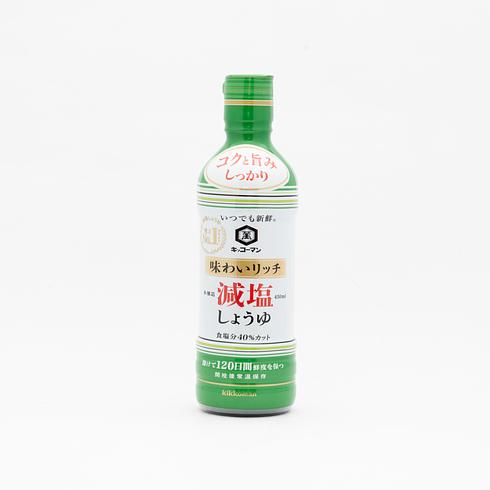 Sauce soja Kikkoman Anytime Fresh à teneur réduite en sel 450 ml