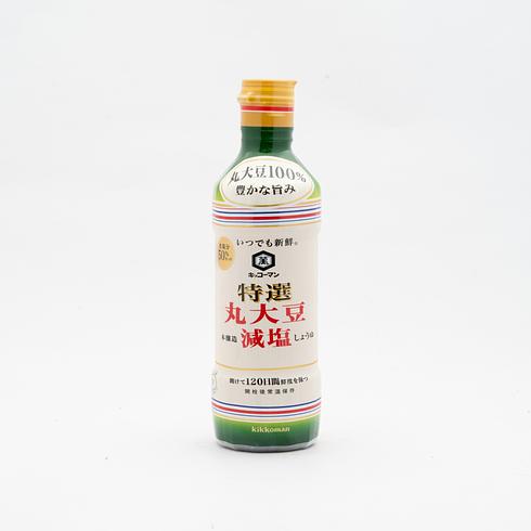 Sauce soja Kikkoman Anytime Fresh sélection premium aux graines de soja entières à teneur réduite en sel 450ml