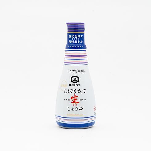 Sauce soja Kikkoman fraîchement pressée Anytime Fresh 200 ml