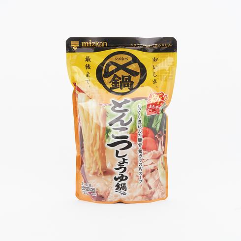 Base de soupe pour fondue japonaise (Nabe) saveur Tonkotsu-Shoyu 750g