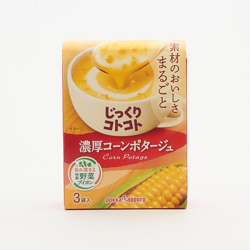 Pokka Sapporo Soupe Potage de Maïs Riche Mijotée Doucement, 3 sachets