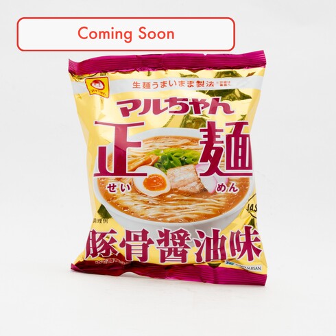 Maruchan Seimen Nouilles Ramen Saveur Tonkotsu et Sauce Soja Paquet individuel 101g
