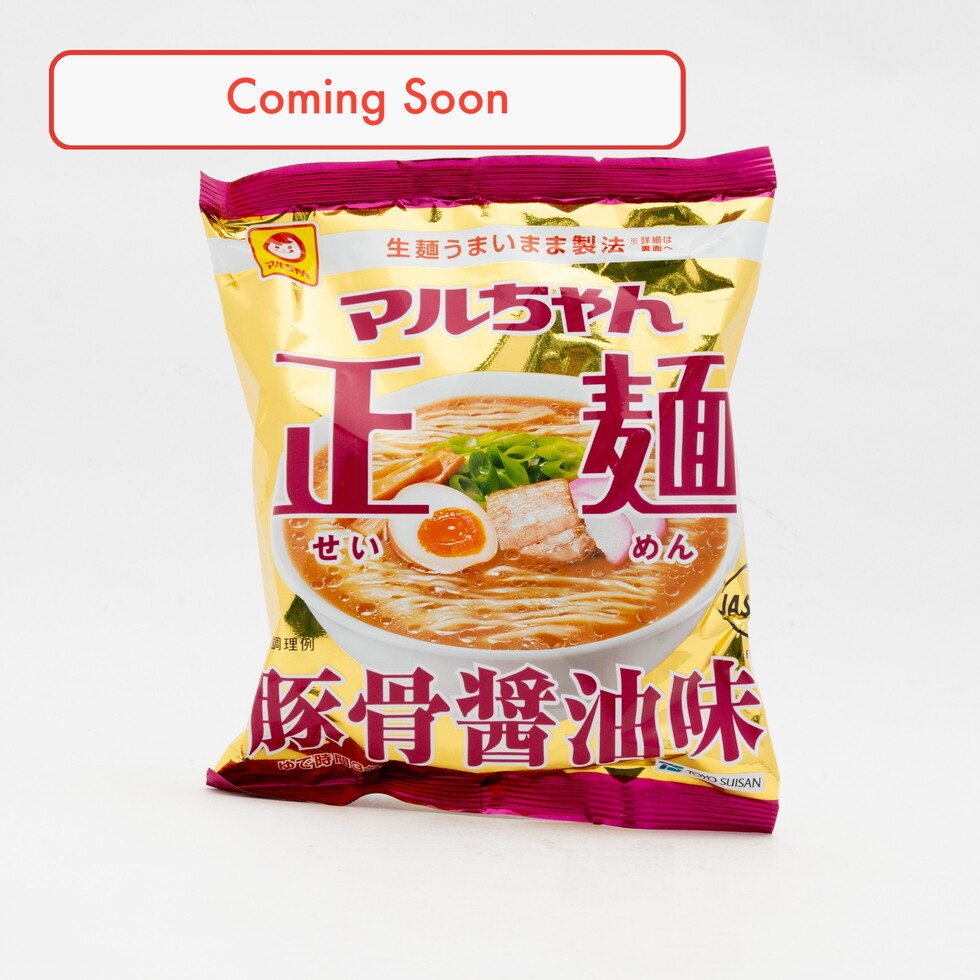 Maruchan Seimen Nouilles Ramen Saveur Tonkotsu et Sauce Soja Paquet individuel 101g