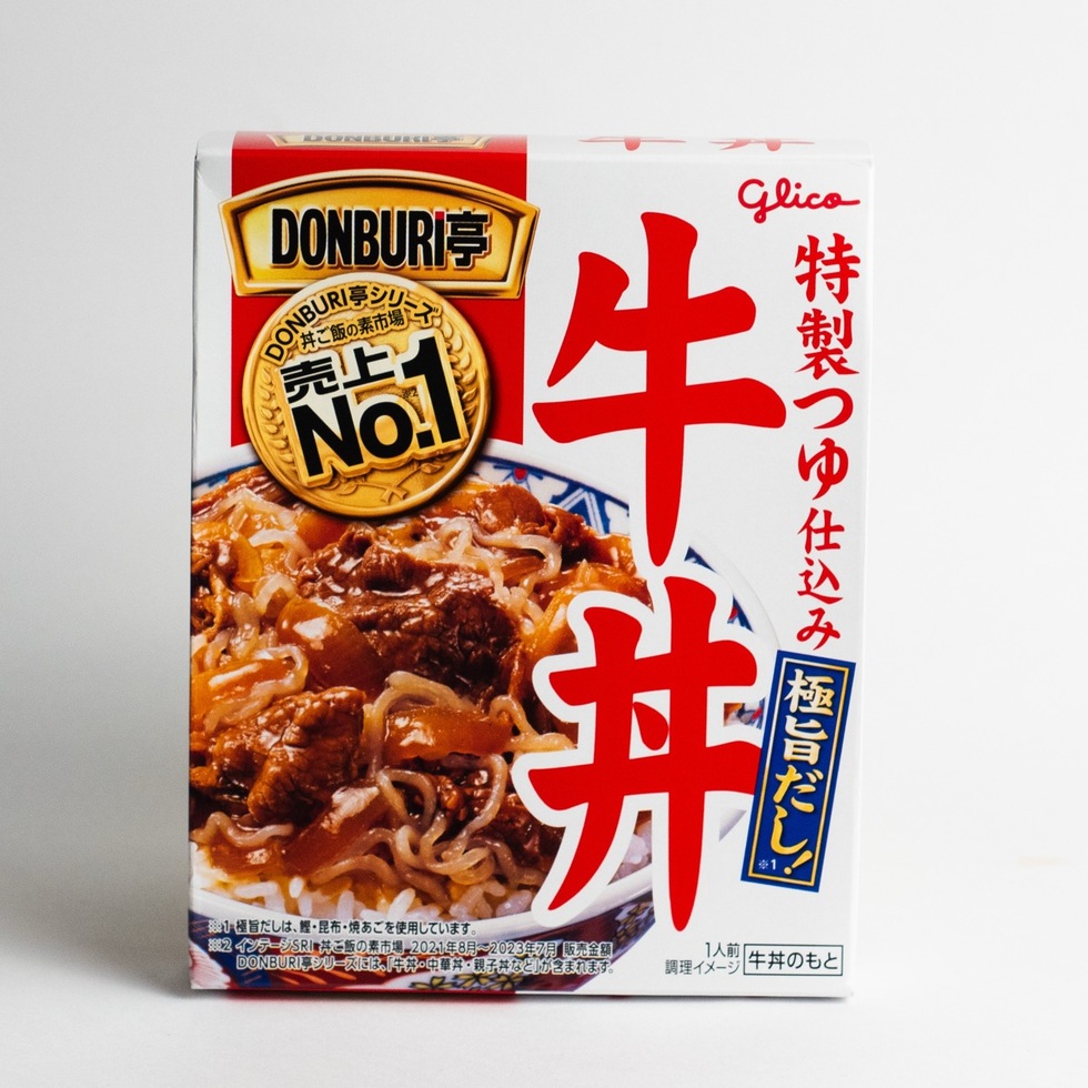 Glico Donburi-Tei Gyu-Don 160g