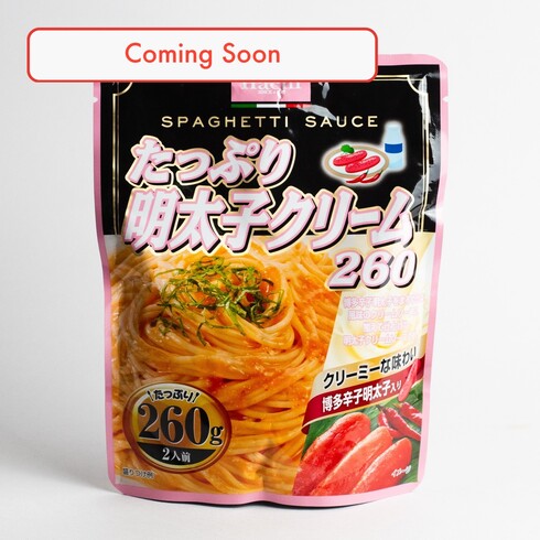 Sauce pour spaghettis instantanée Hachi à la crème de Mentaiko 260g