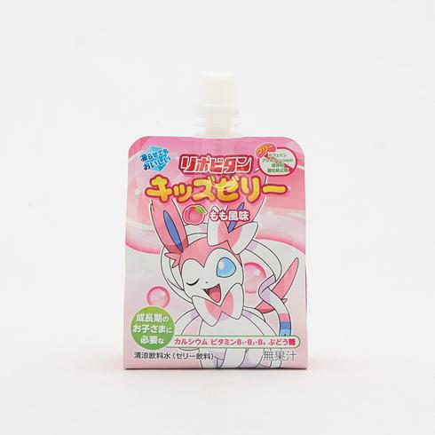 Gelée en sachet Lipovitan Kids à la pêche Pokémon de Taisho 125 ml