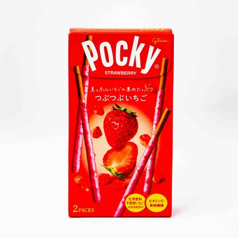 Pocky aux morceaux de fraise, 2 paquets
