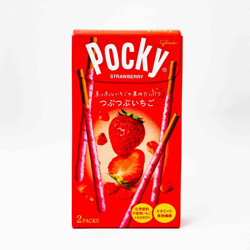 Pocky aux morceaux de fraise, 2 paquets