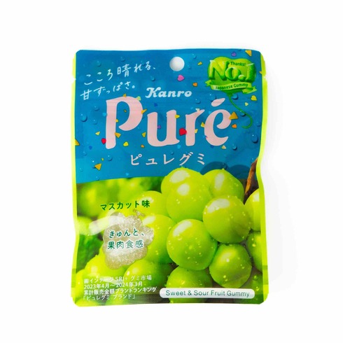 Kanro Pure Gummy Muscat 56 g