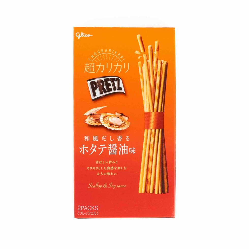 Chou Karikari Pretz <Japanese Broth Scented Scallop Soy Sauce Flavour> 55g