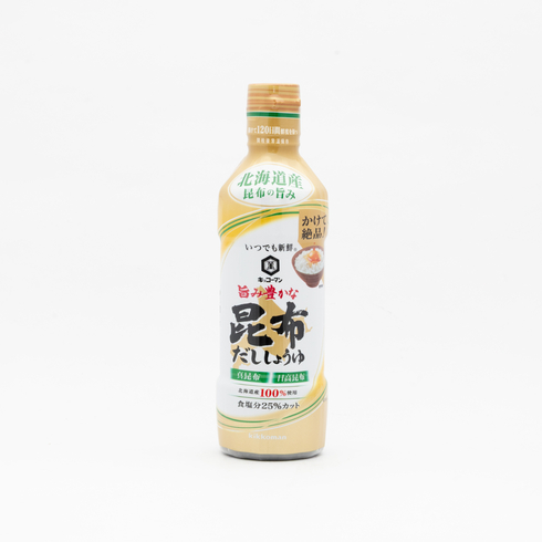 Kikkoman Always Fresh Rich Umami Kelp Soy Sauce 450ml