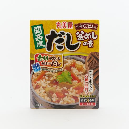 Mélange de riz Kamameshi au dashi de style Kansai Marumiya - Saveur dashi 230g