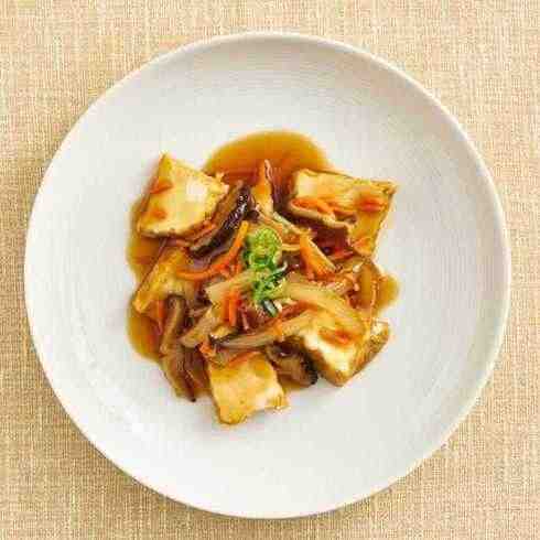 Tofu with Ankake Sauce - Halal, Vev