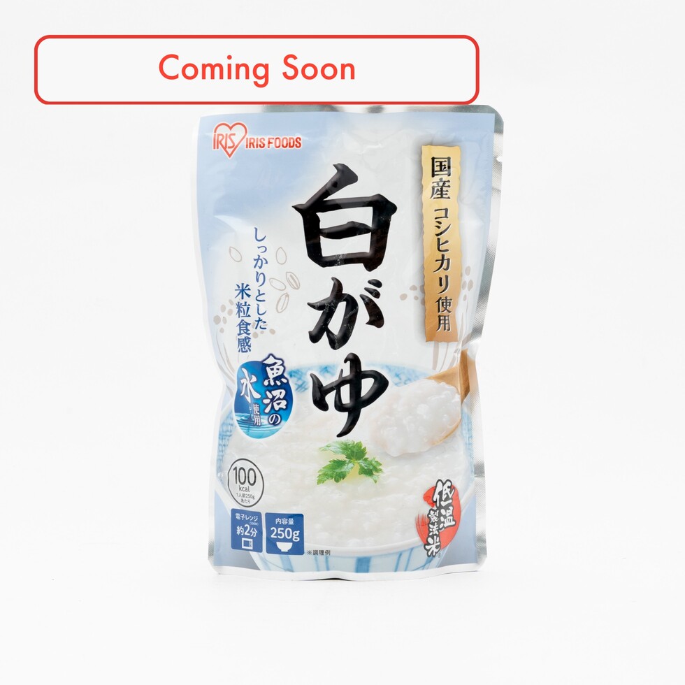 Porridge de riz blanc japonais Iris Foods 250g