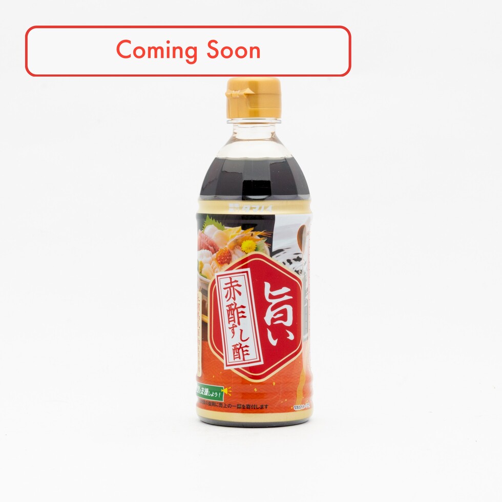 Vinaigre de riz rouge pour sushi Tamanoi Umami 360ml