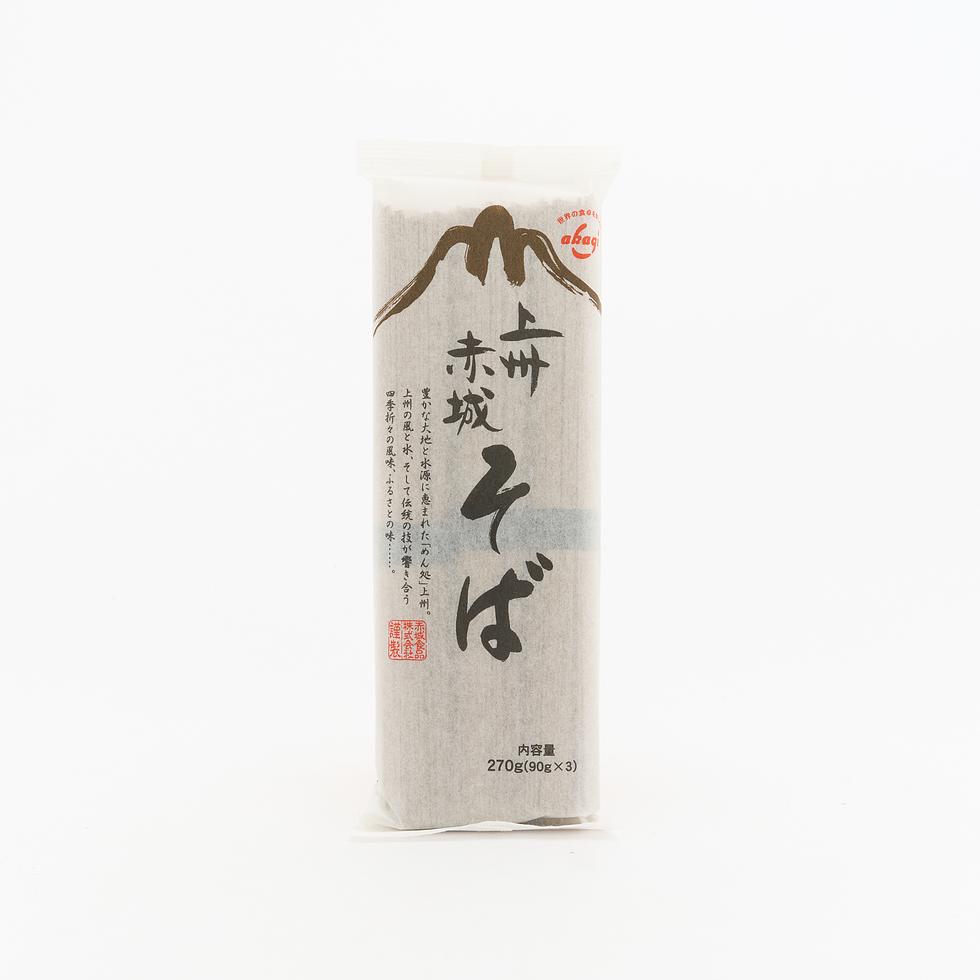 Akagi Shokuhin Joshu Akagi Soba Noodles, 270g (3 servings)