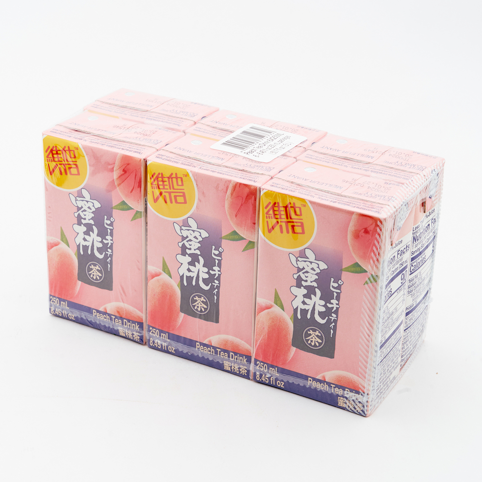 維他 蜜桃茶 250毫升 x 6包裝