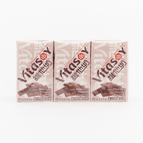 Vitasoy Chocolate Flavoured Soy Drink 250mL x 6